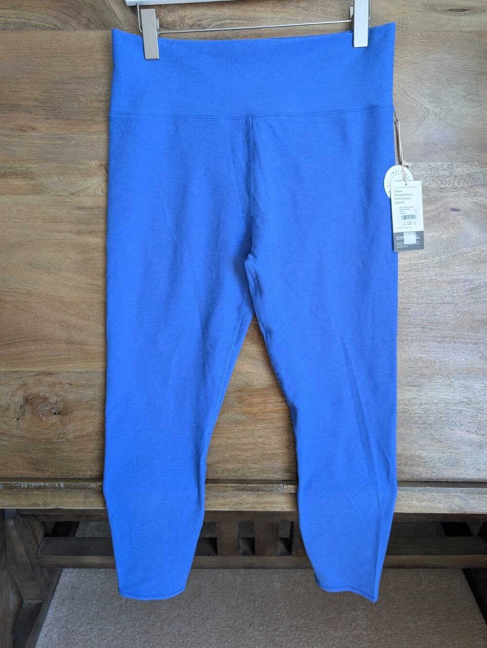 NWT Vuori Clean Elevation Legging Womens XL Bright Iris Heather Athletic VW444
